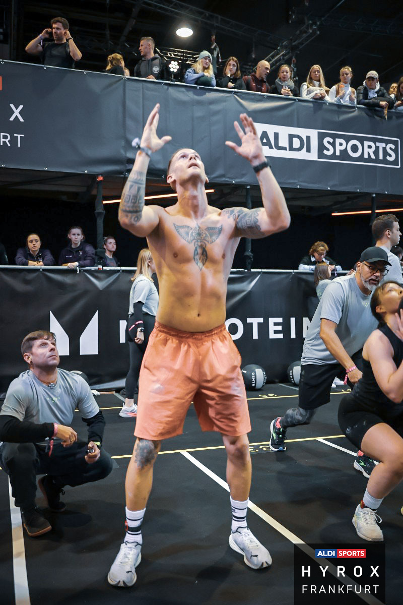 Frankfurt burpee broad jumps